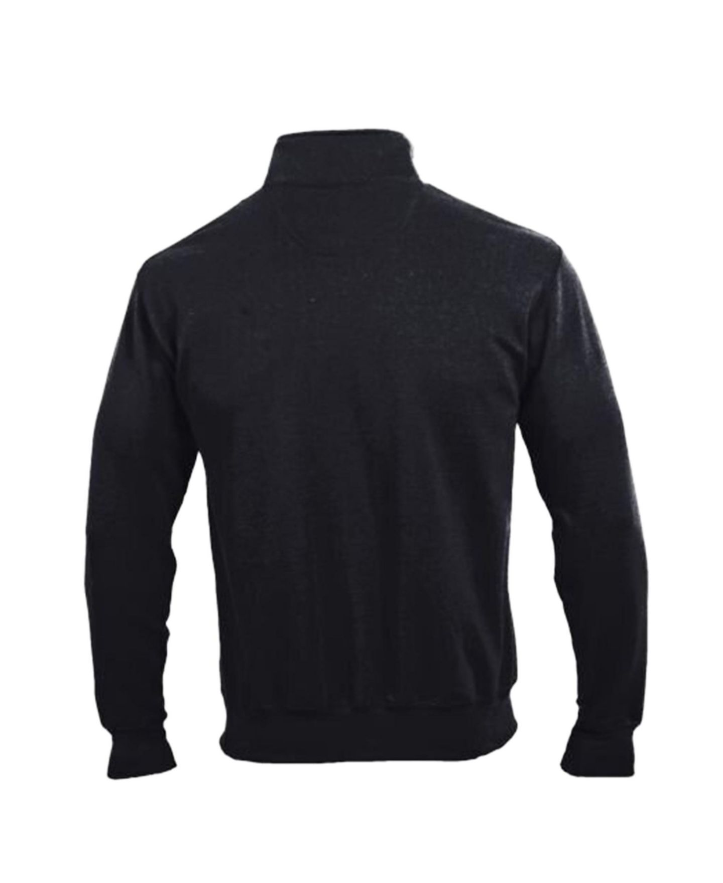 Мужской свитер Champion Black Atlanta Falcons Powerblend Quarter-Zip Pullover — фото 3