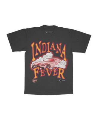 Men's and Women's Black Indiana Fever Sketch T-Shirt