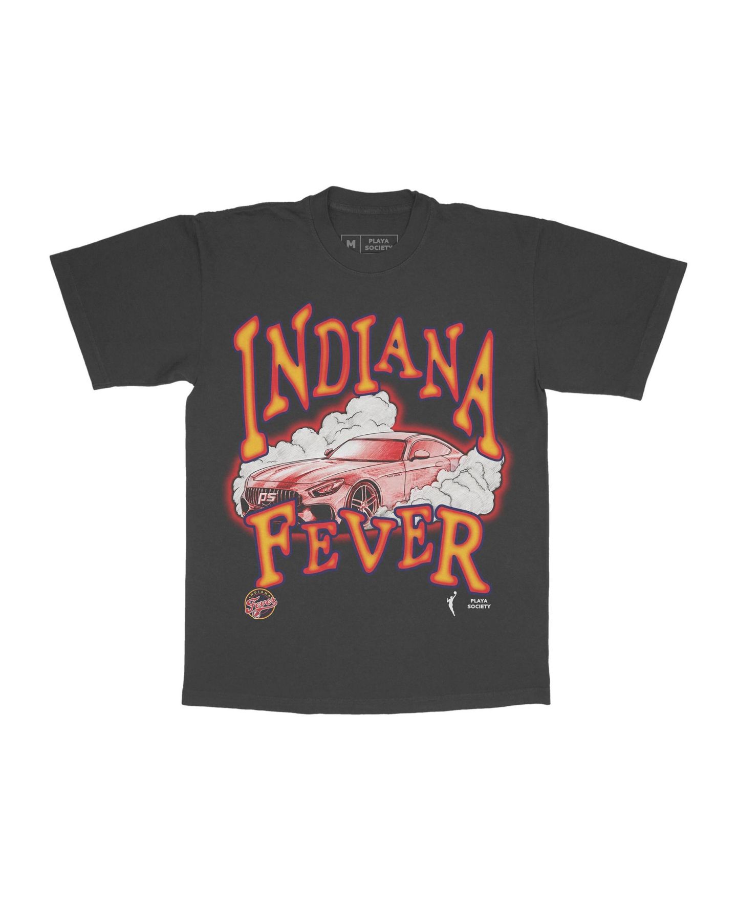 Футболка Playa Society Black Indiana Fever Sketch — фото 1