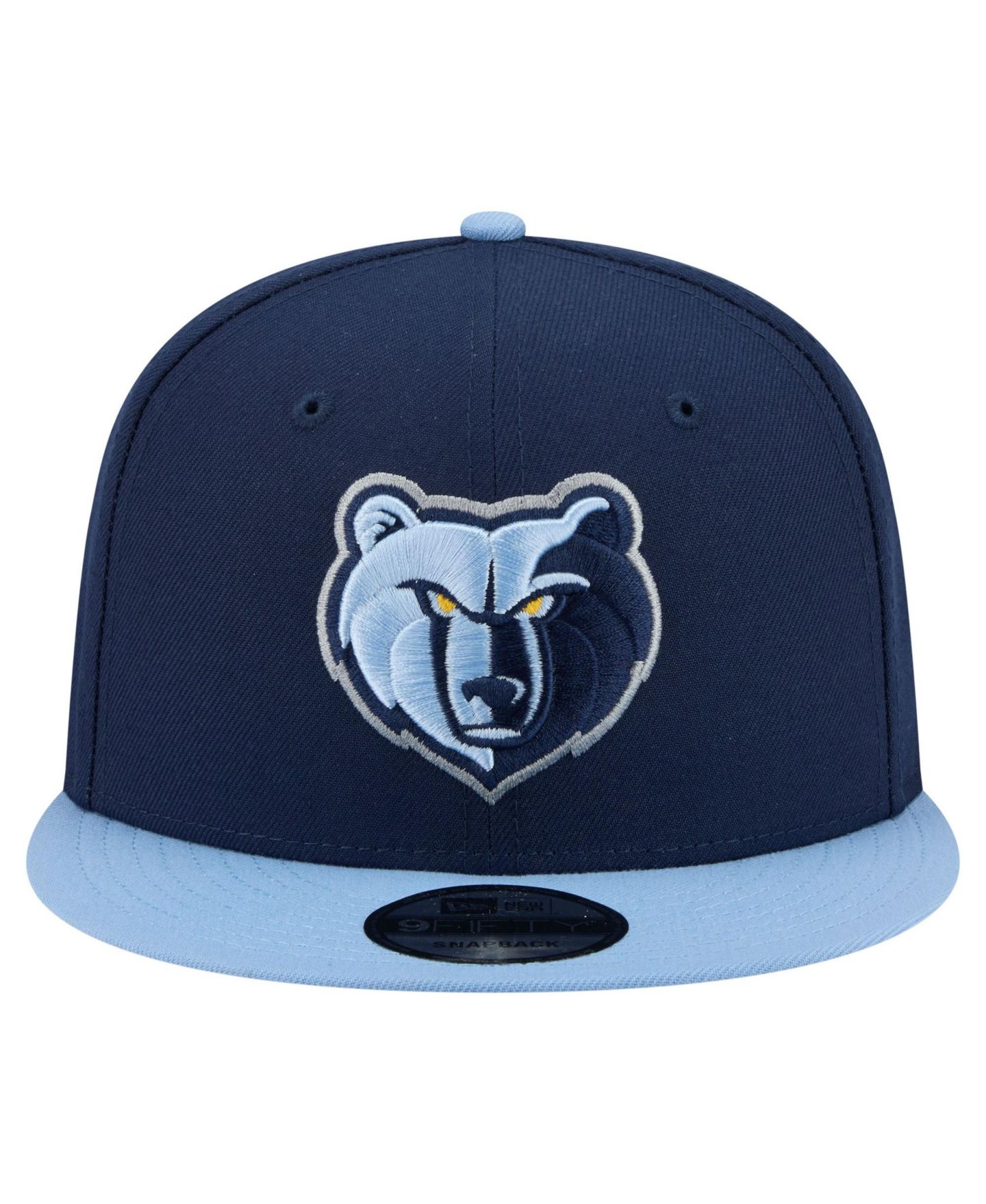 Мужская кепка New Era Navy Memphis Grizzlies Two-Tone 9FIFTY Snapback Hat — фото 2