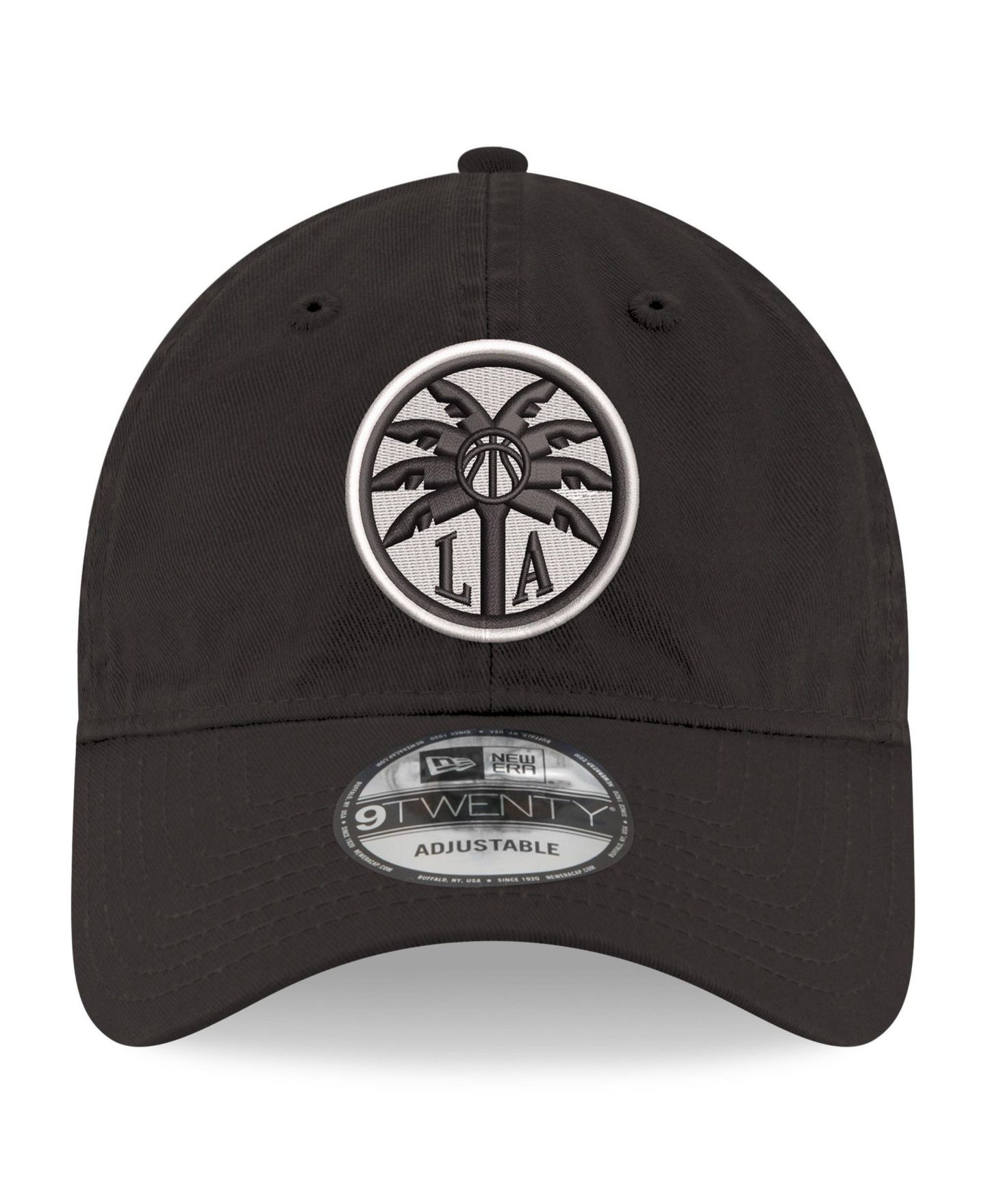 Мужская кепка New Era Black Los Angeles Sparks 9TWENTY Adjustable Hat — фото 2