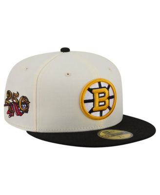 Men's  Cream Boston Bruins 250th Anniversary of the United States Two-Tone 59FIFTY Fitted Hat
