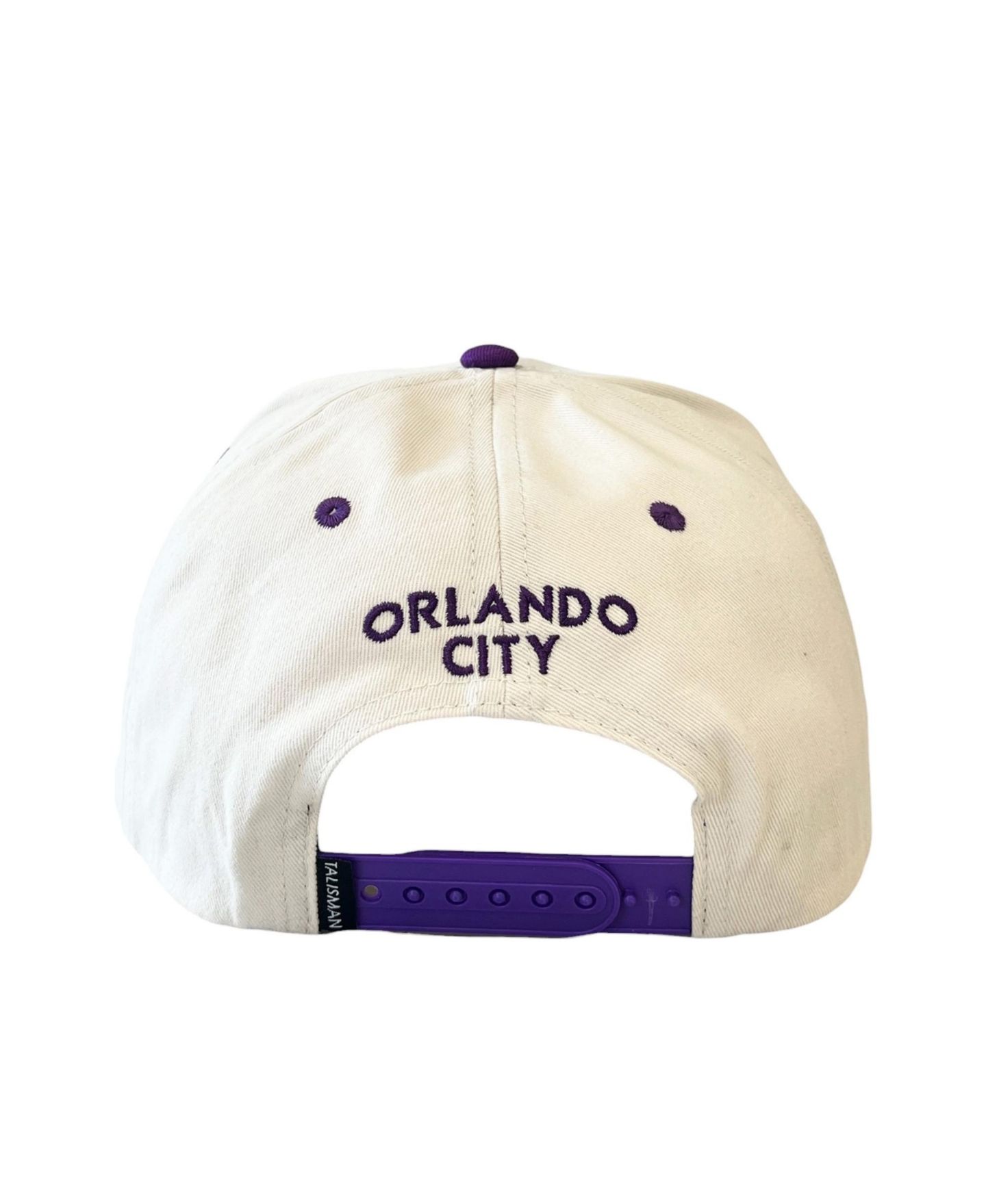 Кепка Talisman & Co Antoine Griezmann Cream/Purple Orlando City SC Adjustable Hat — фото 5
