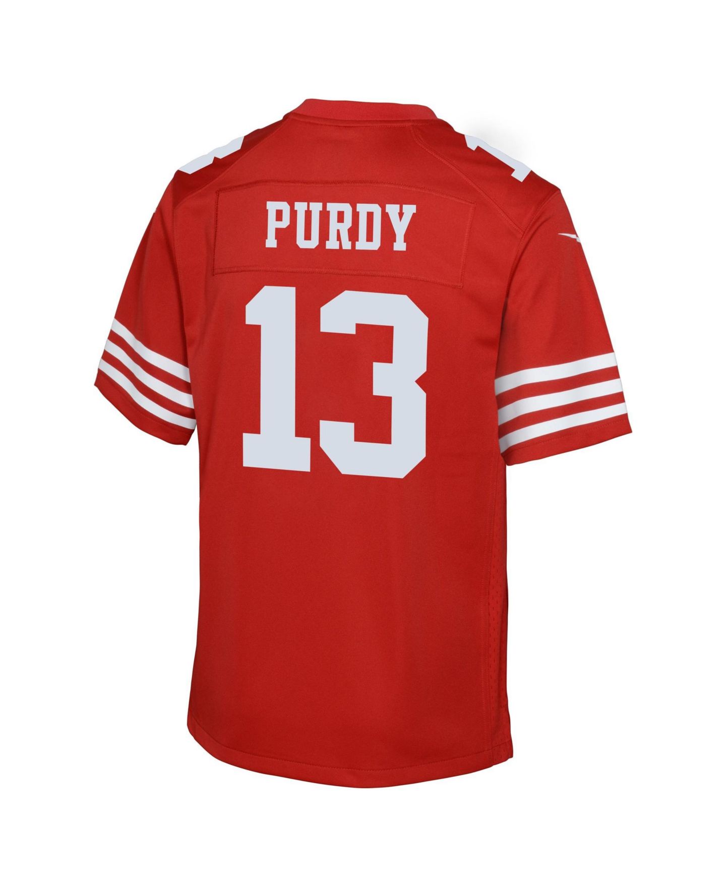 Детский топ Nike Brock Purdy Scarlet San Francisco 49ers 80th Anniversary Game Jersey — фото 3