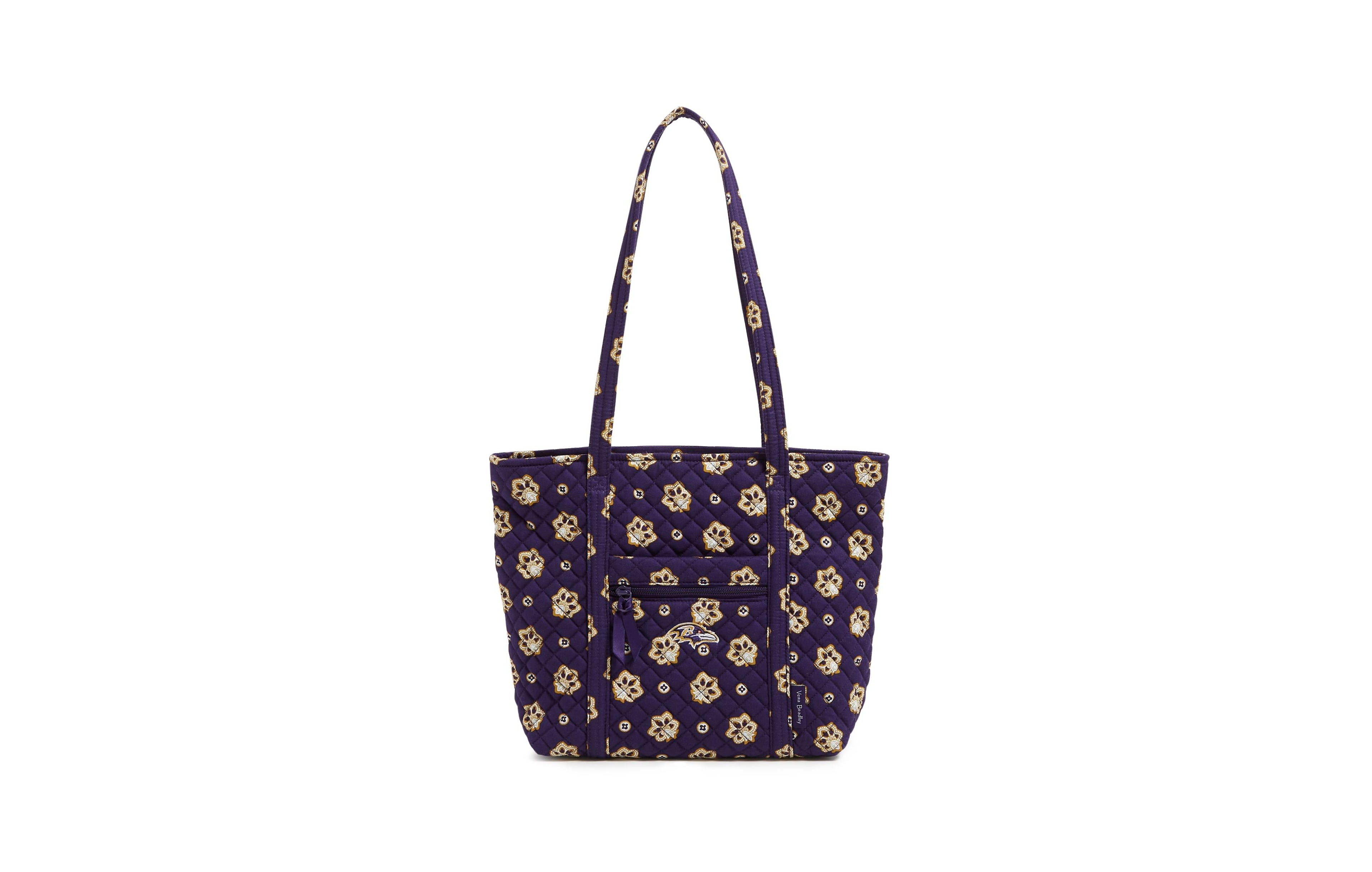 Vera Bradley Women's Baltimore Ravens Quilted Cotton Tote