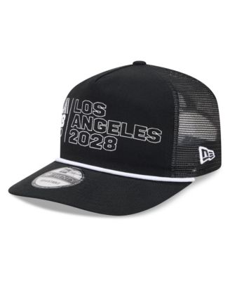 Men's  Black LA28 Rope 19TWENTY Adjustable Hat