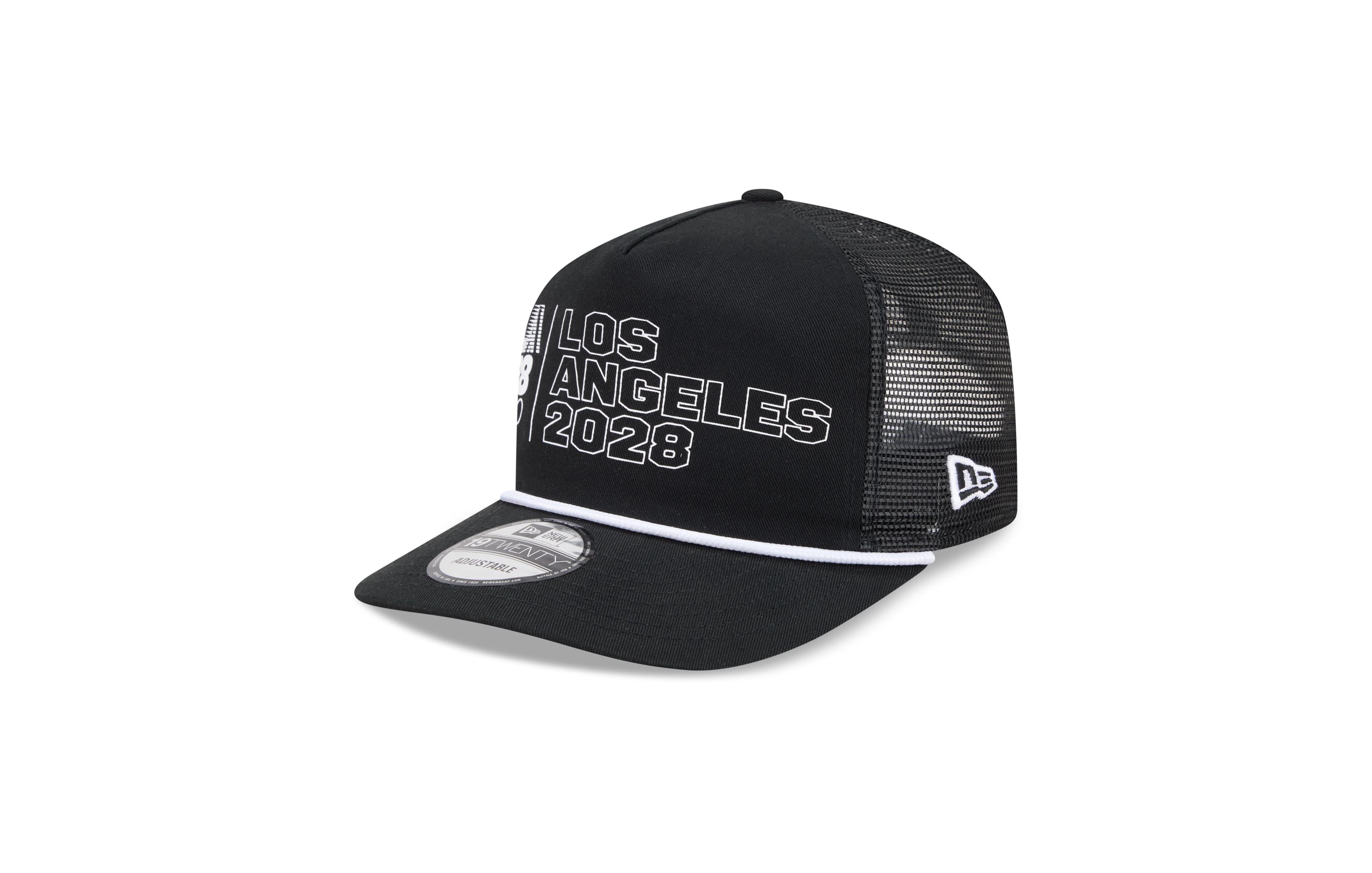 New Era Men's Black LA28 Rope 19TWENTY Adjustable Hat