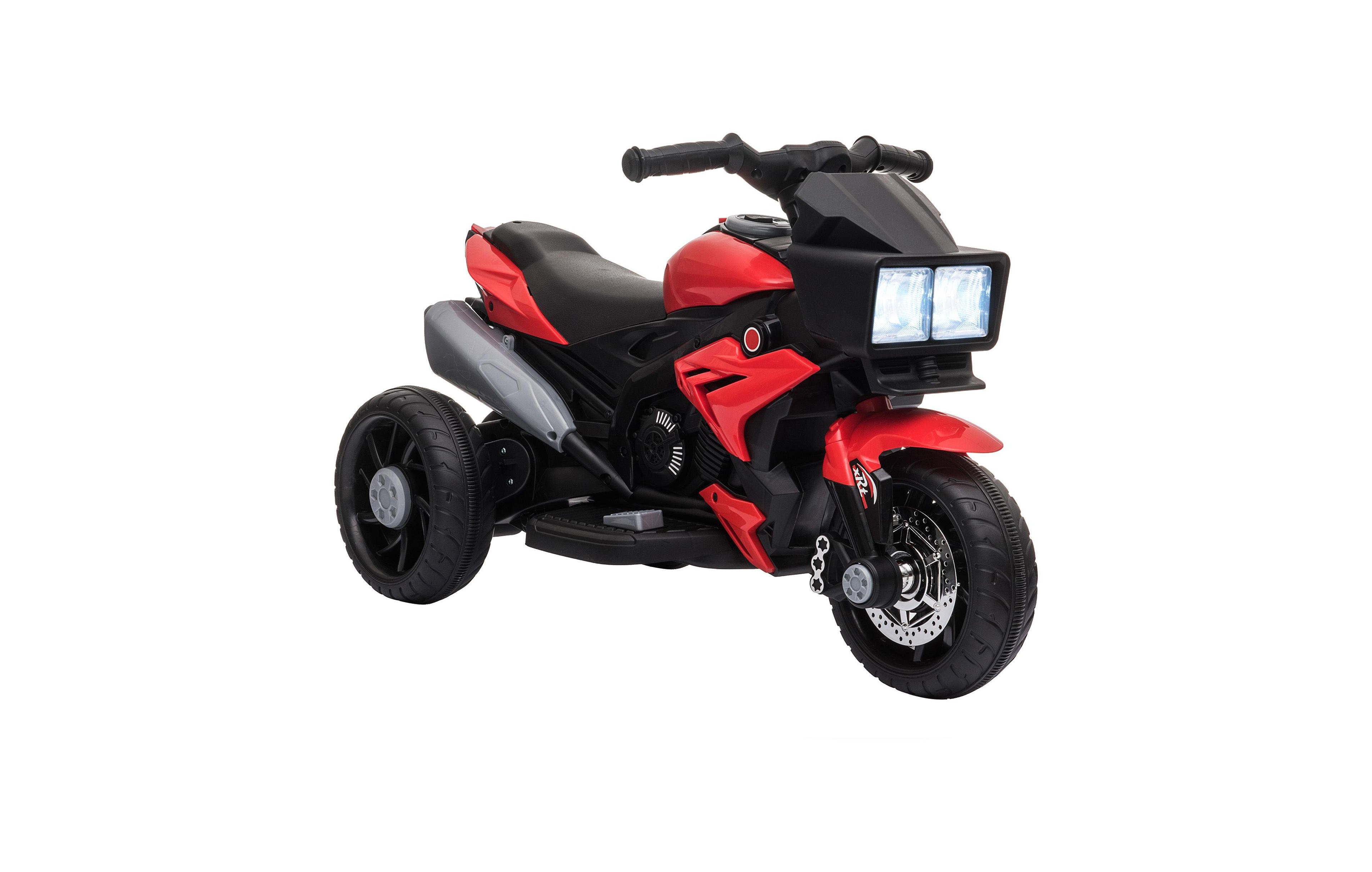 Sevorley Kids Ride-On Motorcycle with 6V Headlights, Ages 3+