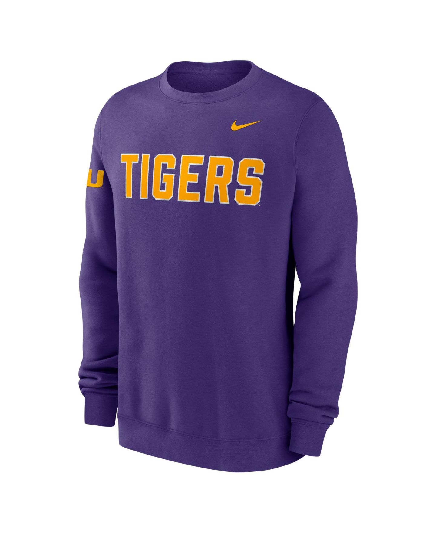 Мужская толстовка Nike Purple LSU Tigers 2026 Sideline Club — фото 4