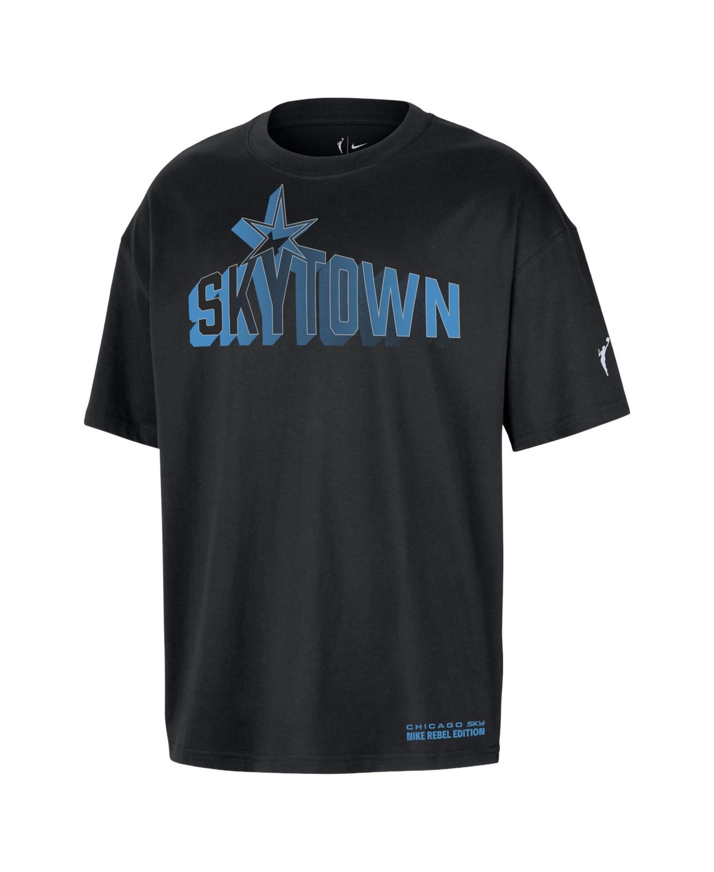 Футболка Nike Black Chicago Sky Standard Issue Rebel Edition — фото 2