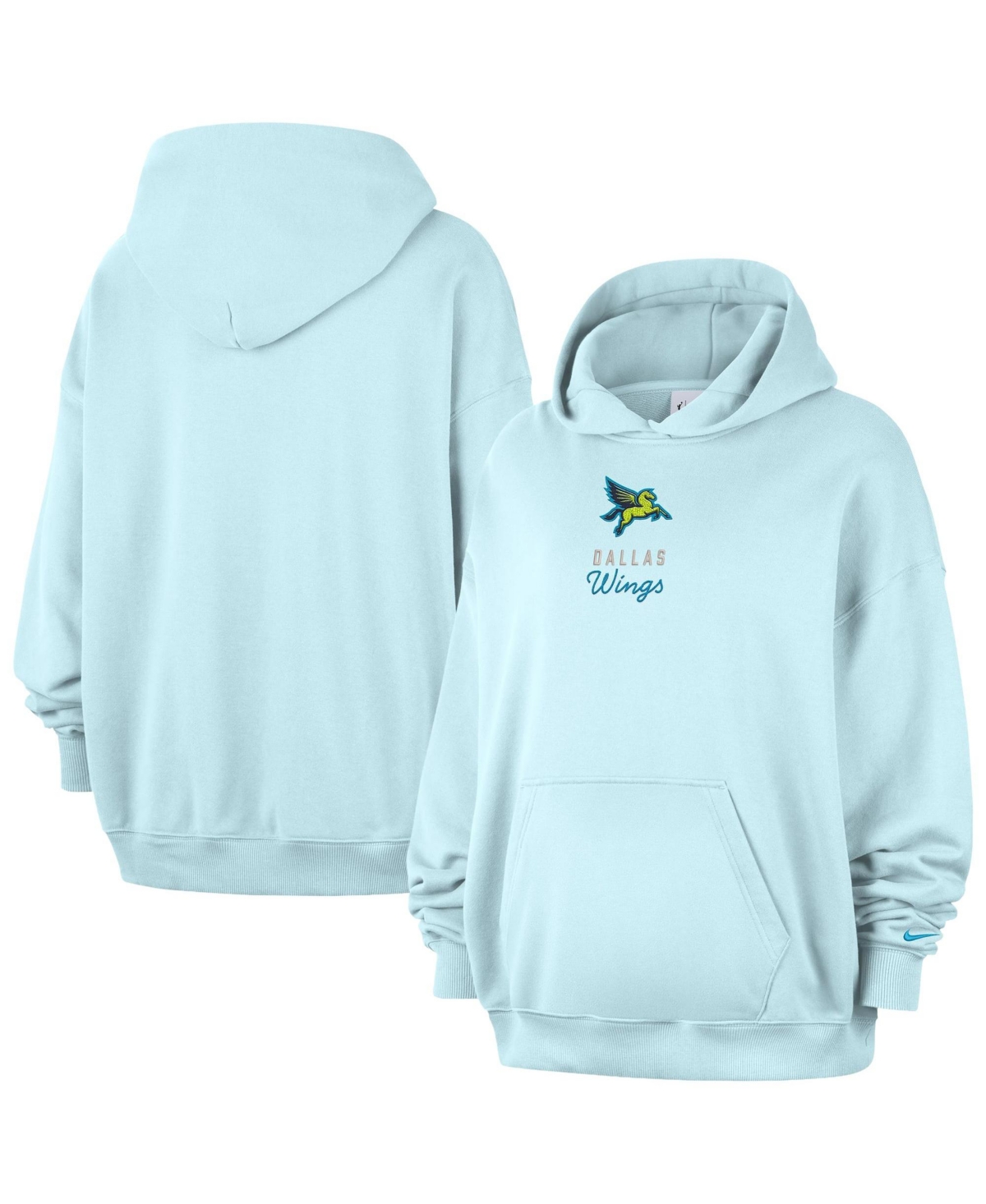 Nike Women's Blue Dallas Wings Studio Fleece Hoodie