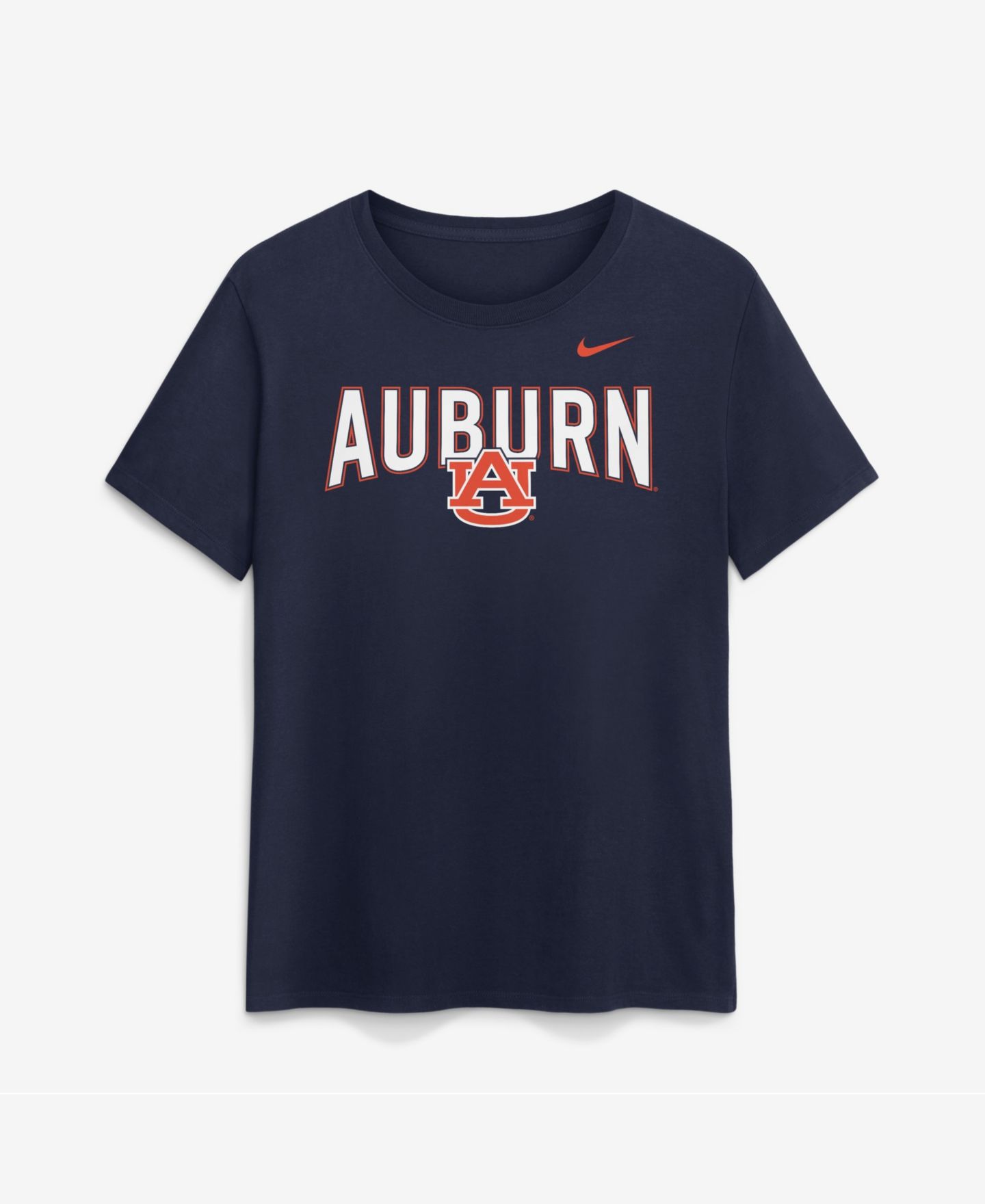 Женская футболка Nike Navy Auburn Tigers Arch Logo — фото 1