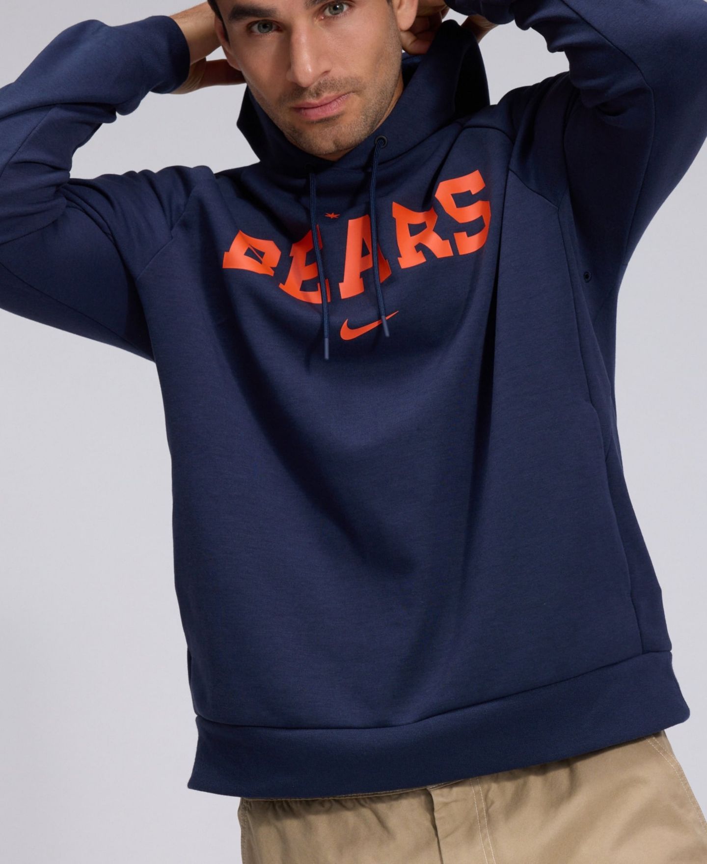 Мужское худи Nike Chicago Bears 2026 Rivalries Collection Dri-FIT, Navy — фото 5