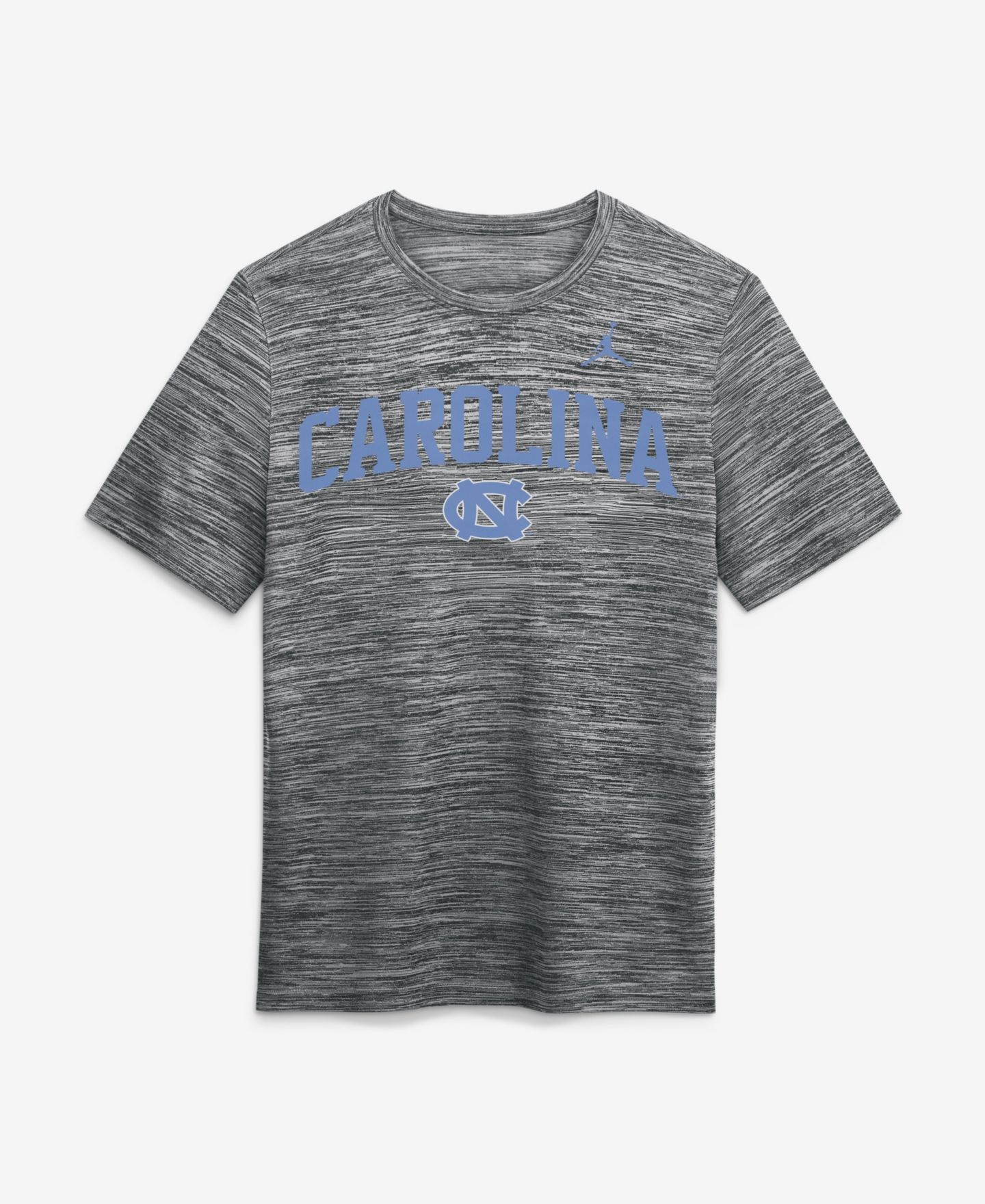 Мужские футболки Jordan Anthracite North Carolina Tar Heels Primetime Arch Logo Velocity Dri-FIT — фото 1