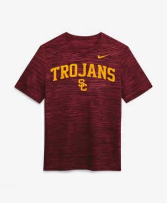 Men's  Cardinal USC Trojans Primetime Arch Logo Velocity Dri-FIT T-Shirt
