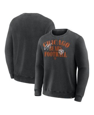 Men's Black Chicago Bears Halftime Lead Relaxed Heavyweight French Terry Sweatshirt