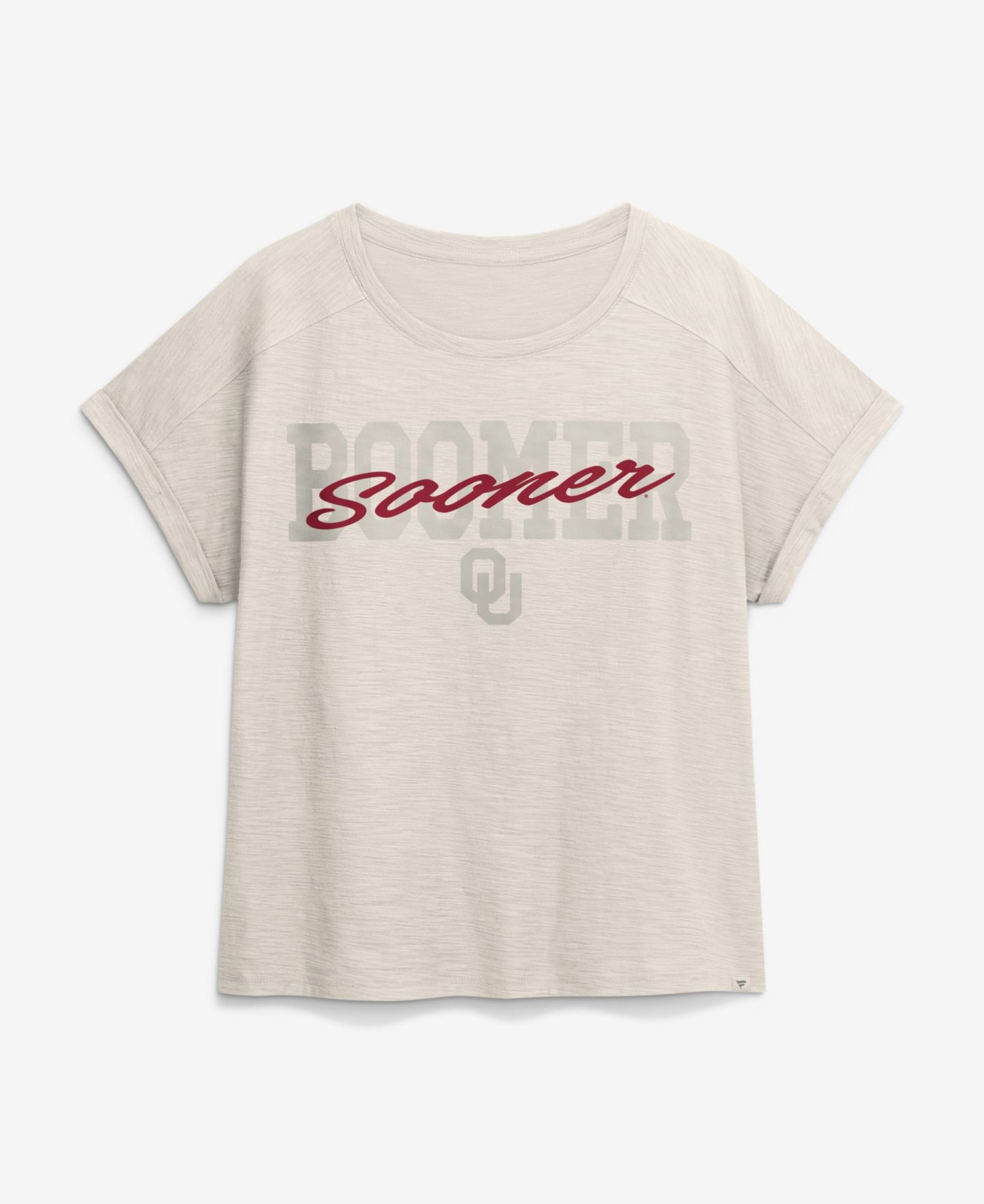 Женская футболка Fanatics Natural Oklahoma Sooners Hometown Premium Oversized Boxy — фото 1