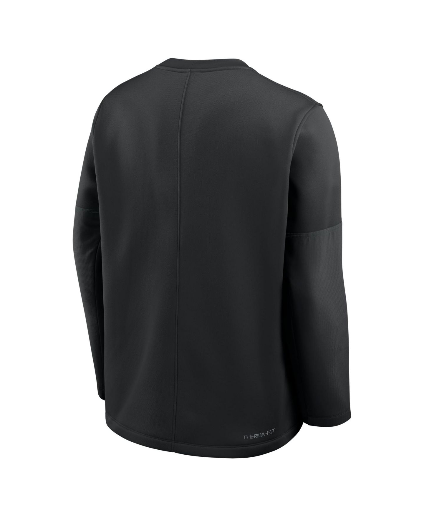 Мужской топ Nike Black Michigan State Spartans 2026Â Sideline Coaches Therma-FIT Long Sleeve — фото 4