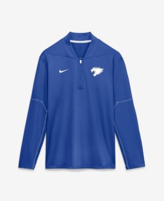 Nike - Men's Royal Kentucky Wildcats 2026 Sideline Midweight Half-Zip Dri-FIT Pullover Royal