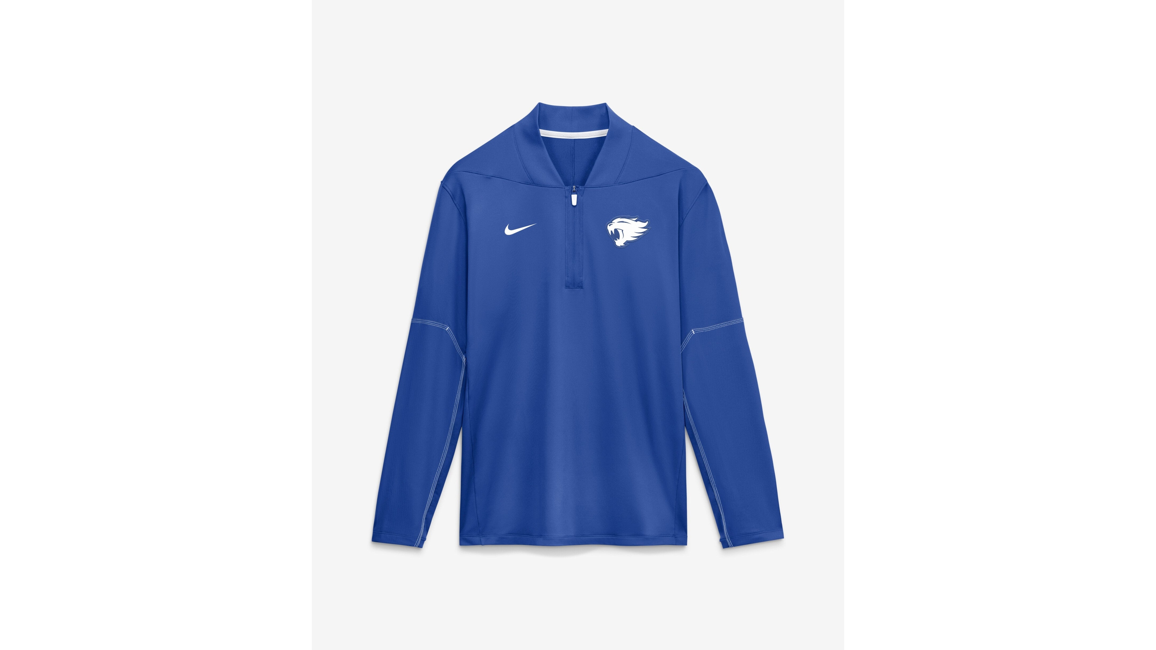 Nike Men's Royal Kentucky Wildcats 2026 Sideline Midweight Half-Zip Dri-fit Pullover