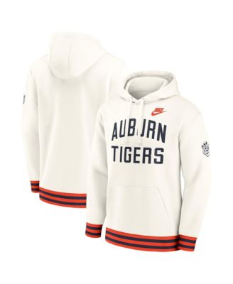 Nike - Men's  Cream Auburn Tigers Legacy Retro Pullover Hoodie Cream