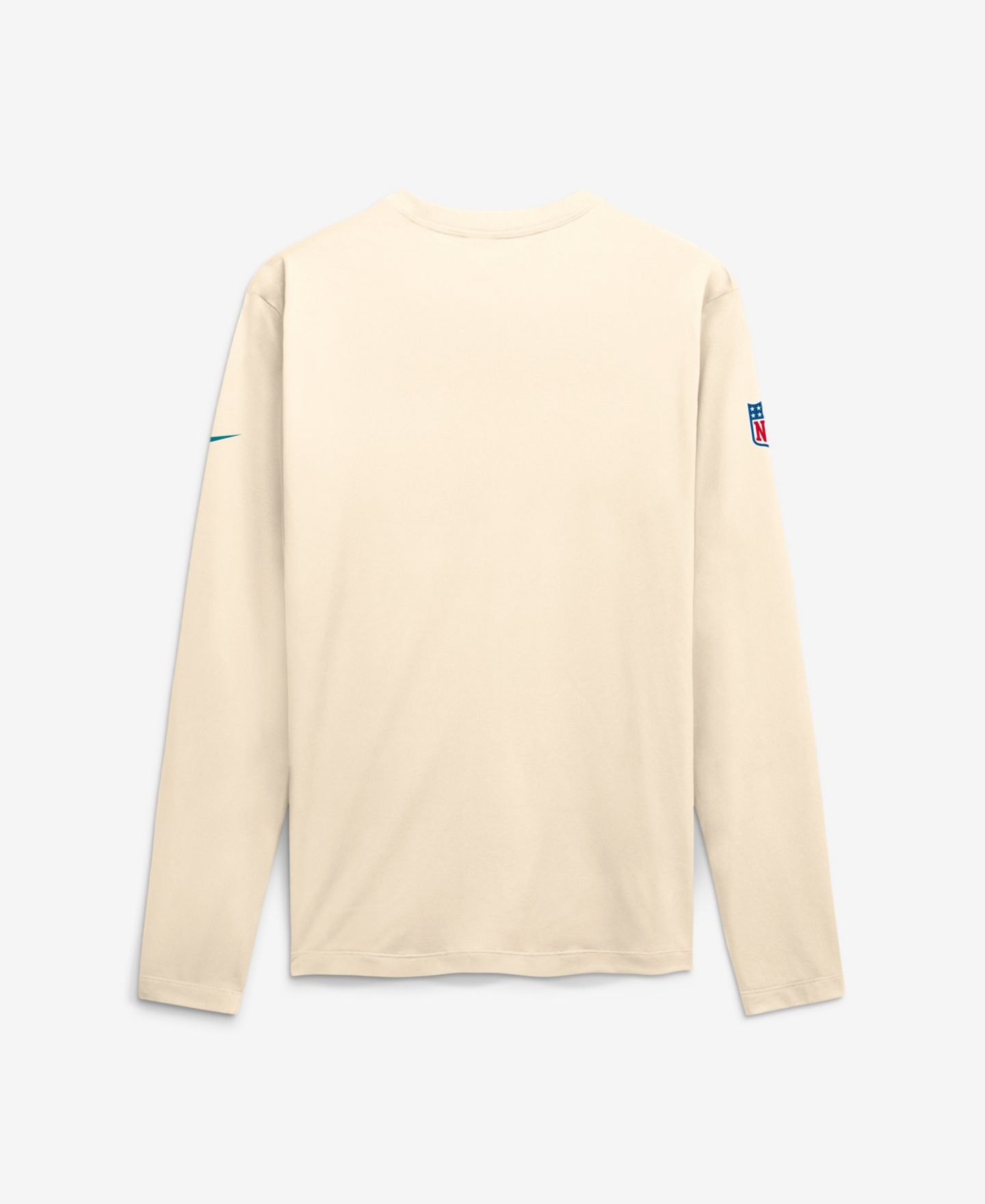Мужская футболка Nike Natural Jacksonville Jaguars 2026 Rivalries Collection Sideline Legend Long Sleeve — фото 2