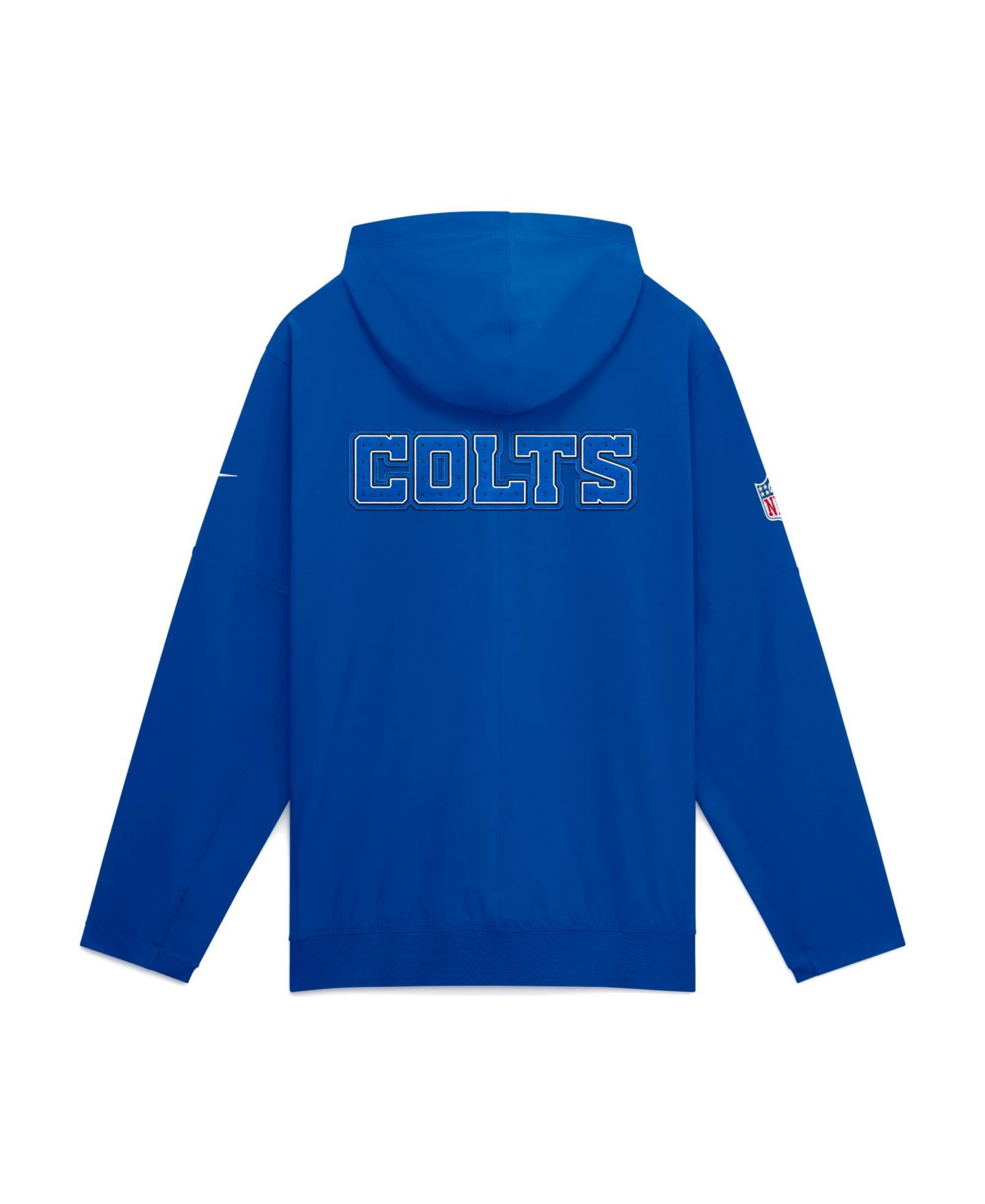 Мужская куртка Nike Royal Indianapolis Colts 2026 Rivalries Collection Sideline Anorak Half-Zip — фото 8