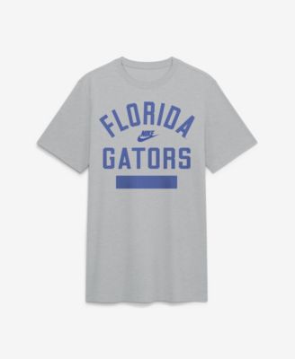 Men's  Heather Gray Florida Gators Arch Wordmark Legacy Tri-Blend T-Shirt