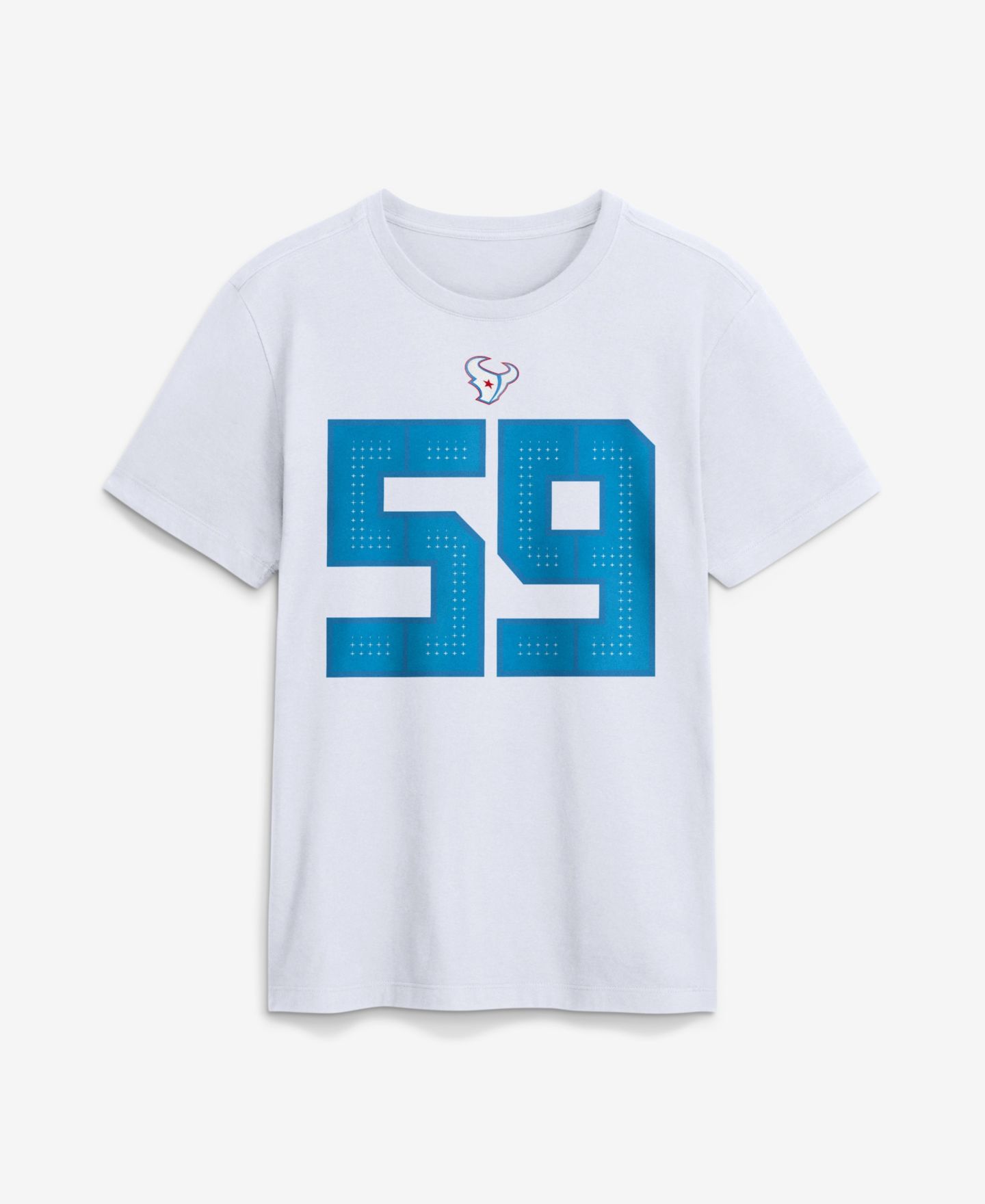 Мужская футболка Nike DeMeco Ryans White Houston Texans 2026 Rivalries Collection Player Name & Number — фото 2