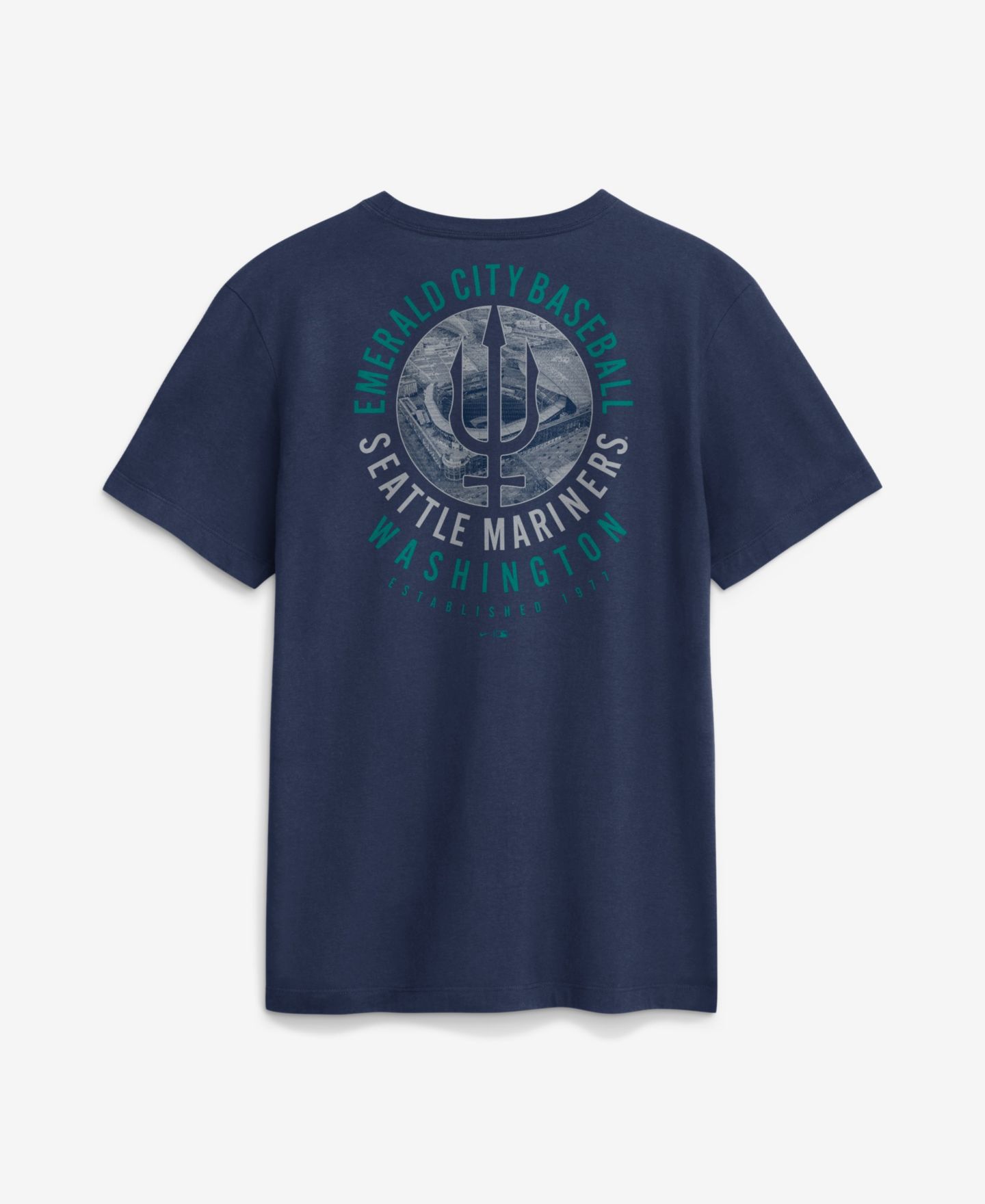 Мужская футболка Nike Navy Seattle Mariners Local — фото 2