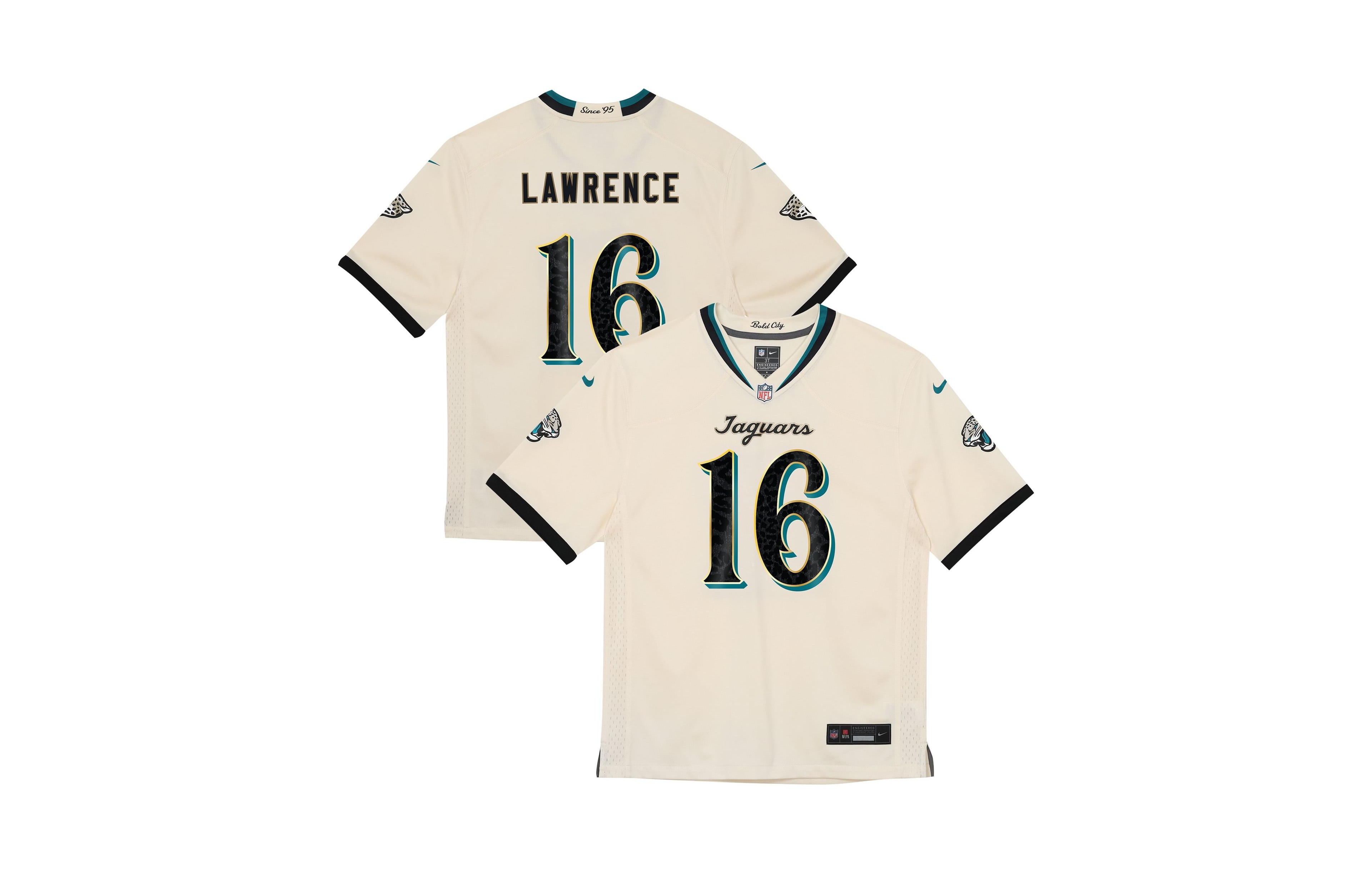 Nike Toddler Trevor Lawrence Natural Jacksonville Jaguars 2026 Rivalries Collection Game Jersey