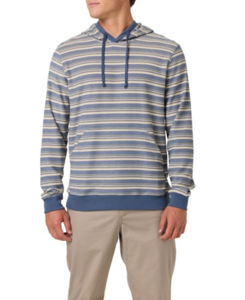 Мужское худи O'Neill Arlo Long-Sleeve Kangaroo-Pocket Pullover, цвет: Глубокий синий
