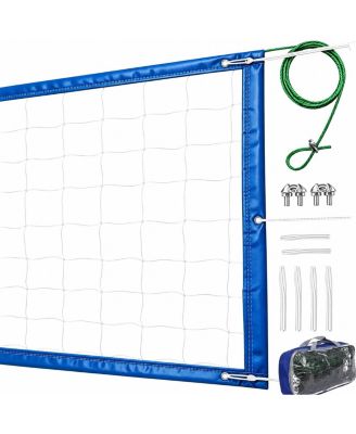 Professional Heavy Duty All Weather Volleyball Net Portable Regulation Size for Outdoor Indoor Beach Backyard Pool