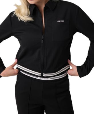 Women's Goliarda Full-Zip Cropped High-Neck Jacket