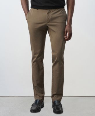 Men's Barna Slim-Fit Twill Cotton-Blend Chino Pants