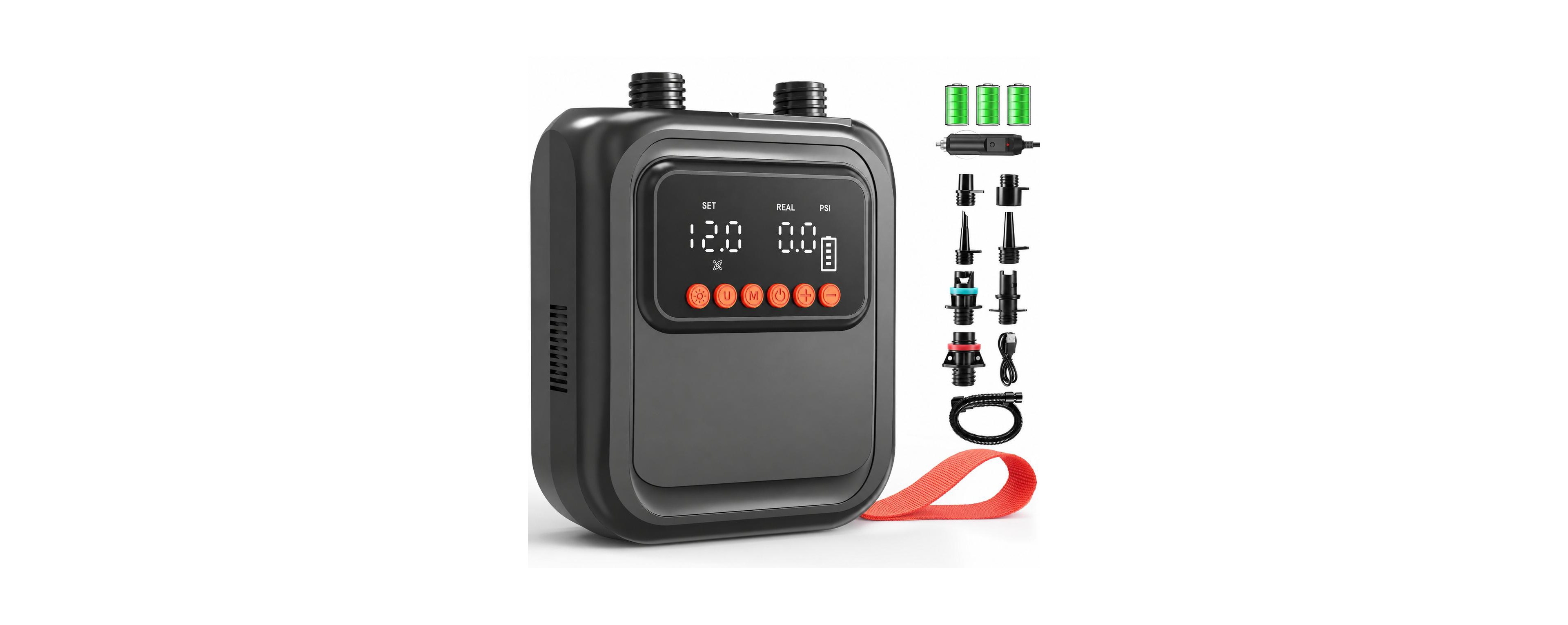 Furlihong Rechargeable 20psi Portable Air Pump 13500mah Cordless Inflator Deflator for Inflatables