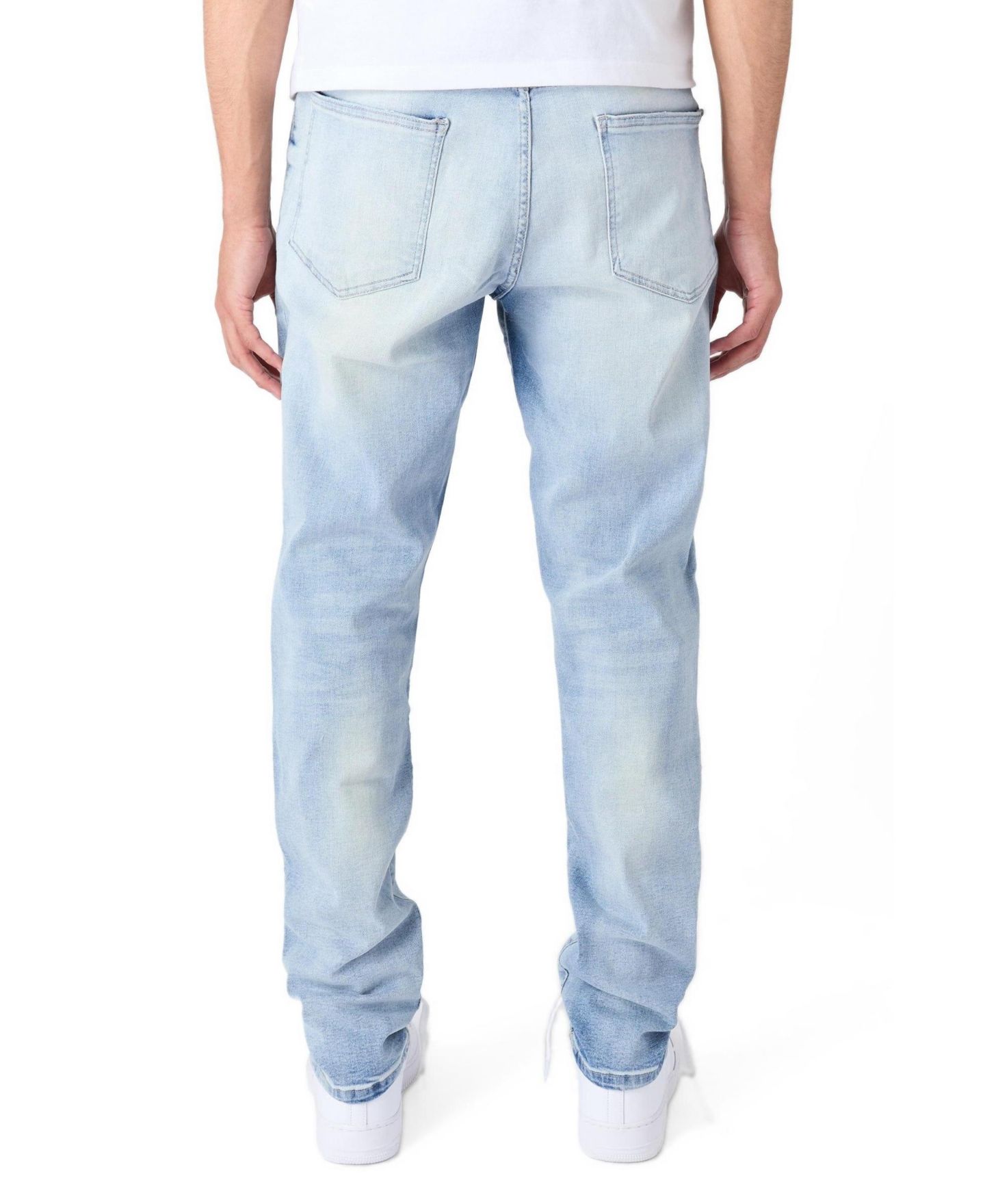 Мужские джинсы Reason Ice Distressed Skinny, цвет: Светлый синий — фото 2