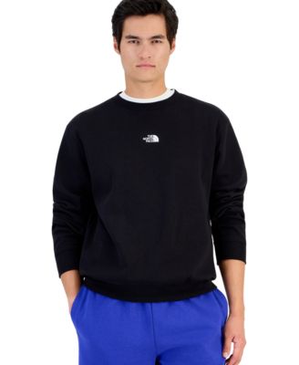 Men's Double-Knit Crew Dropped-Shoulder Regular-Fit Sweatshirt