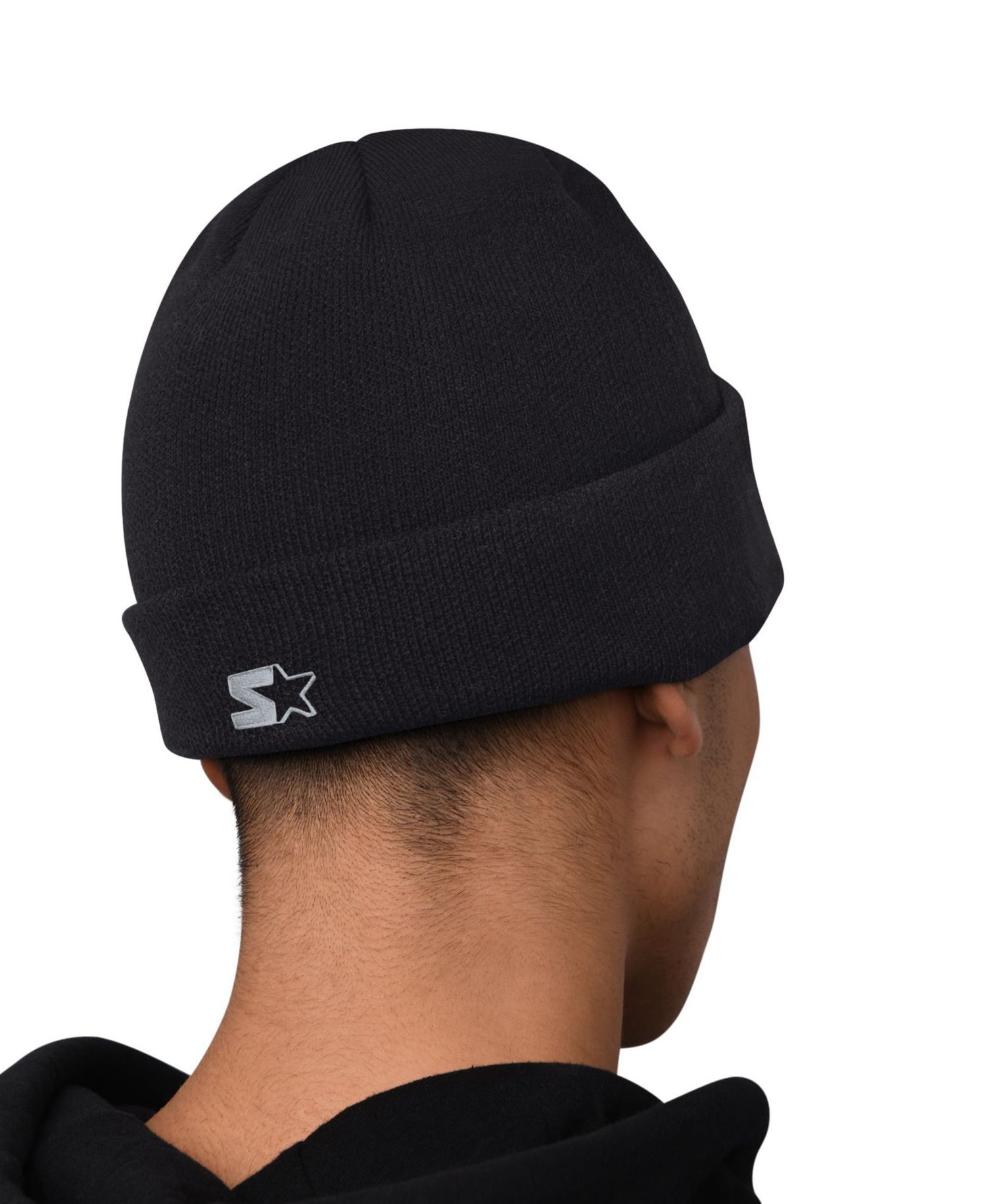 Men's Black Las Vegas Raiders Hoodie and Cuffed Knit Hat Combo Pack