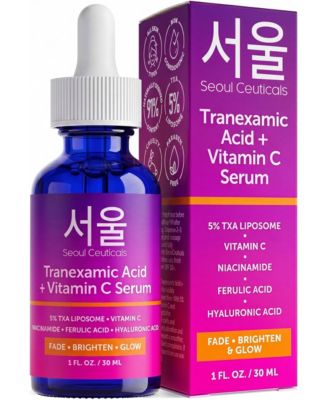 SeoulCeuticals Korean Tranexamic Acid Vitamin C Serum TXA Dark Spot Remover