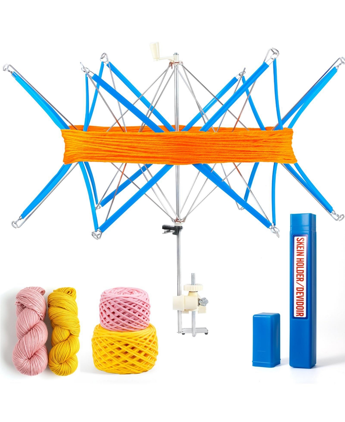 Electric Automatic Yarn Winder Stepless Speed Control Tight Cake Balls Large Capacity