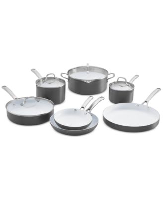 Calphalon Classic Ceramic 11-Pc. Cookware Set
