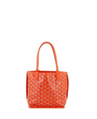 Mini Anjou Reversible Tote Coated Canvas