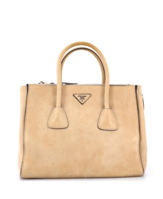 Medium Twin Pocket Convertible Tote Leather