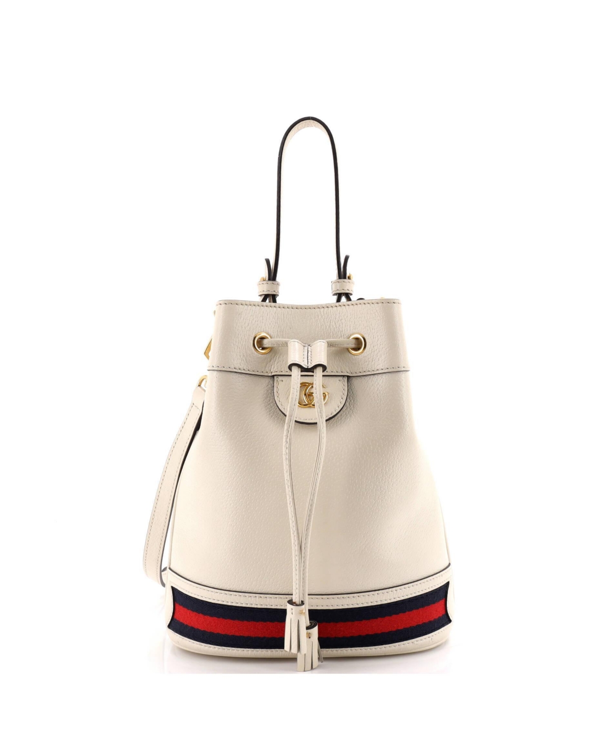 Pre-Owned Gucci Small Ophidia Bucket Bag Leather