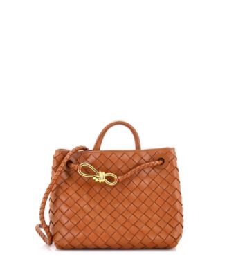 Small Andiamo Top Handle Bag Intrecciato Nappa