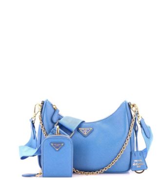Small Re-Edition 2005 Shoulder Bag Saffiano Leather