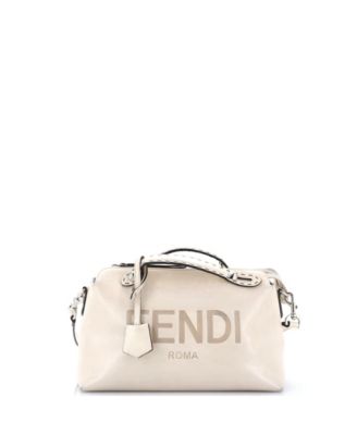 Medium Logo By The Way Satchel Embossed Leather