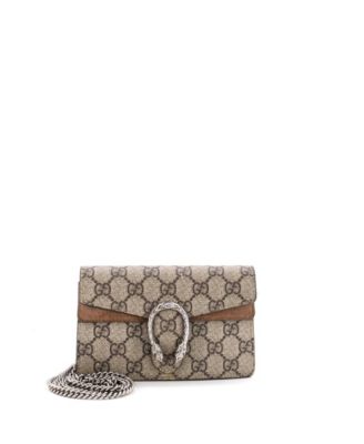 Super Mini Dionysus Bag GG Coated Canvas