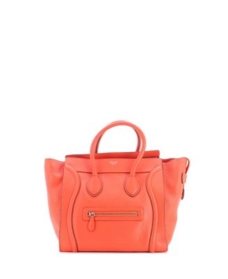 Mini Luggage Bag Grainy Leather